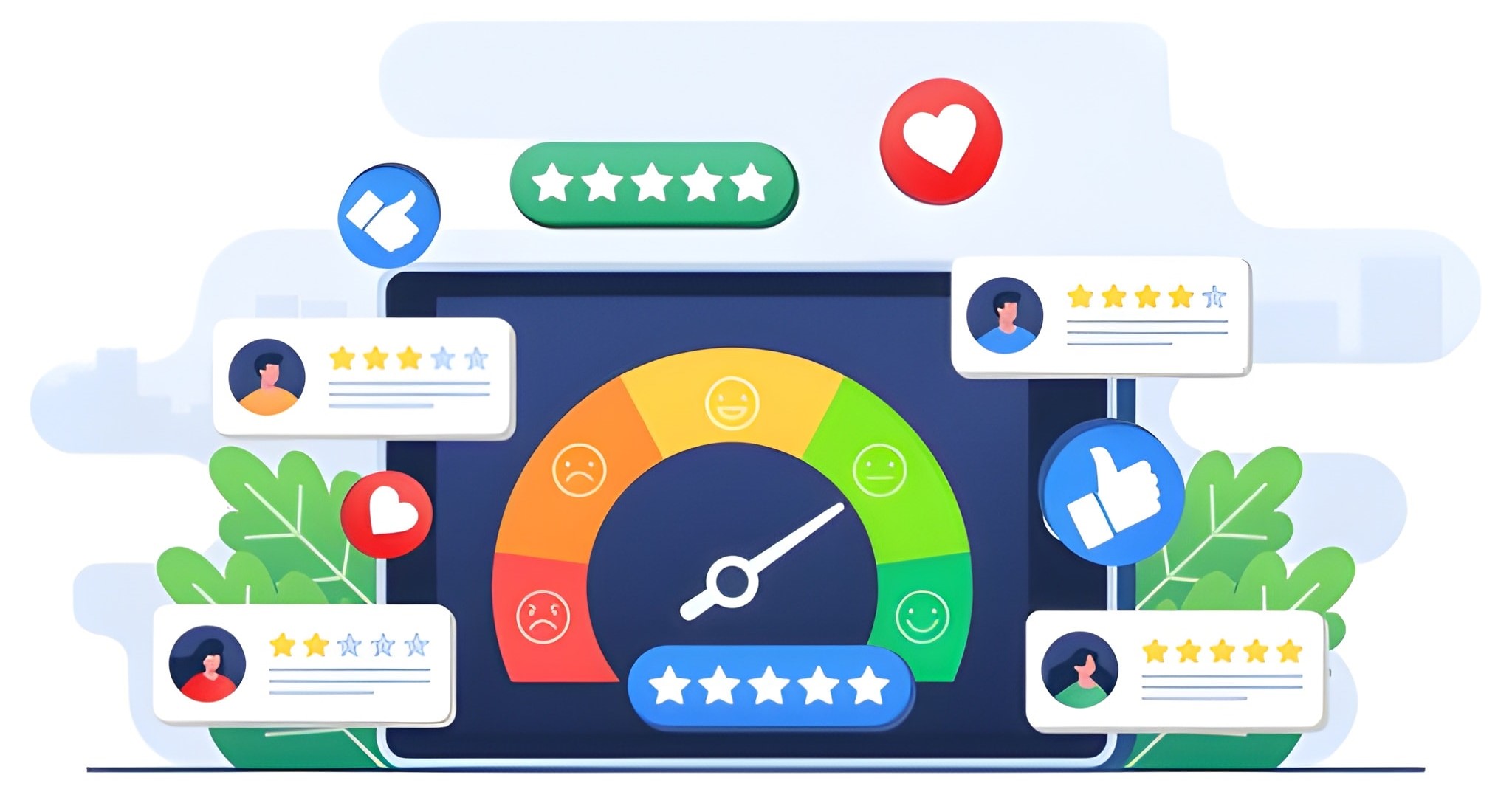 Customer satisfaction metrics in logistics